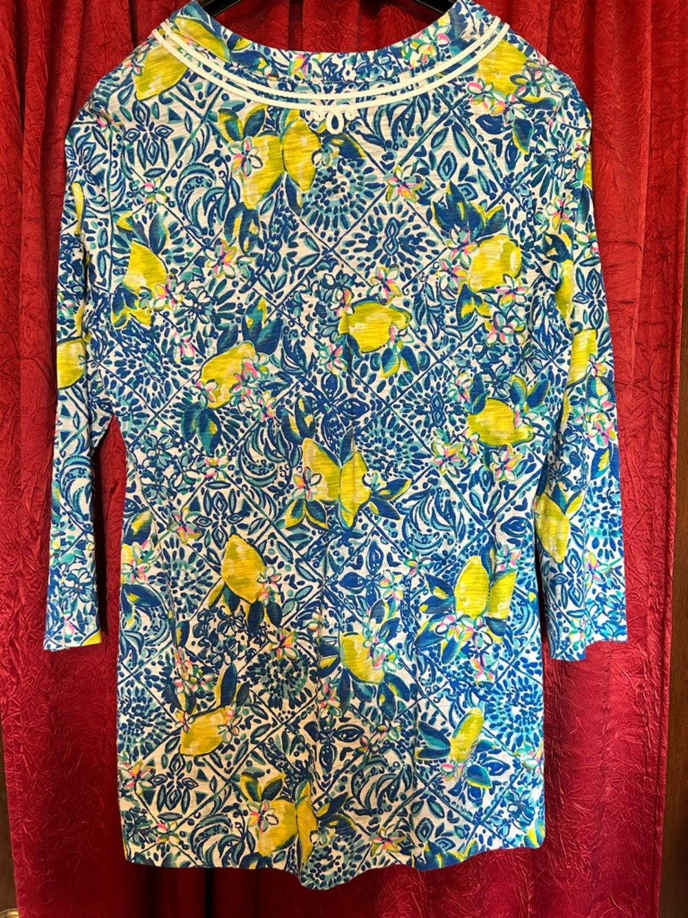 Lilly Pulitzer Lemon Tree Floral Tunic - Picture 2 of 3